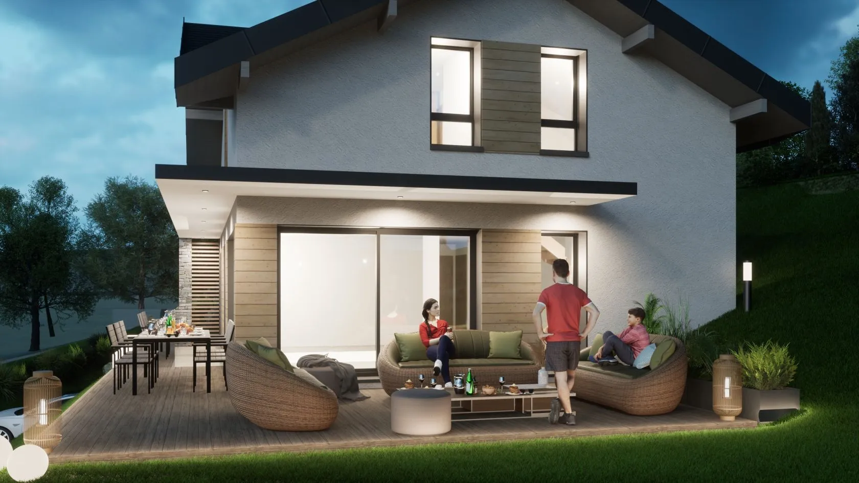 Maison neuve 110 m² à Marignier (74970)