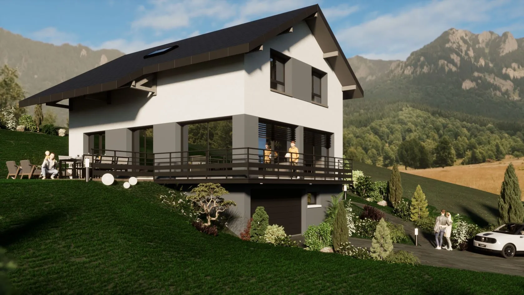 Maison neuve 110 m² à Frangy (74270)