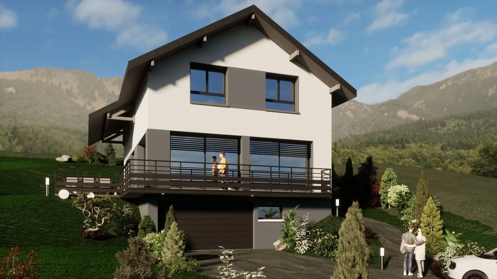 Maison neuve 110 m² à Frangy (74270)