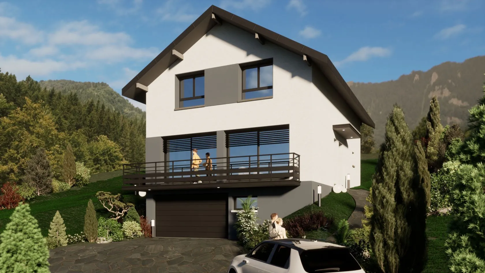 Maison neuve 110 m² à Frangy (74270)