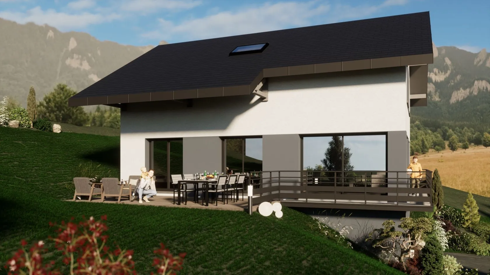 Maison neuve 110 m² à Frangy (74270)