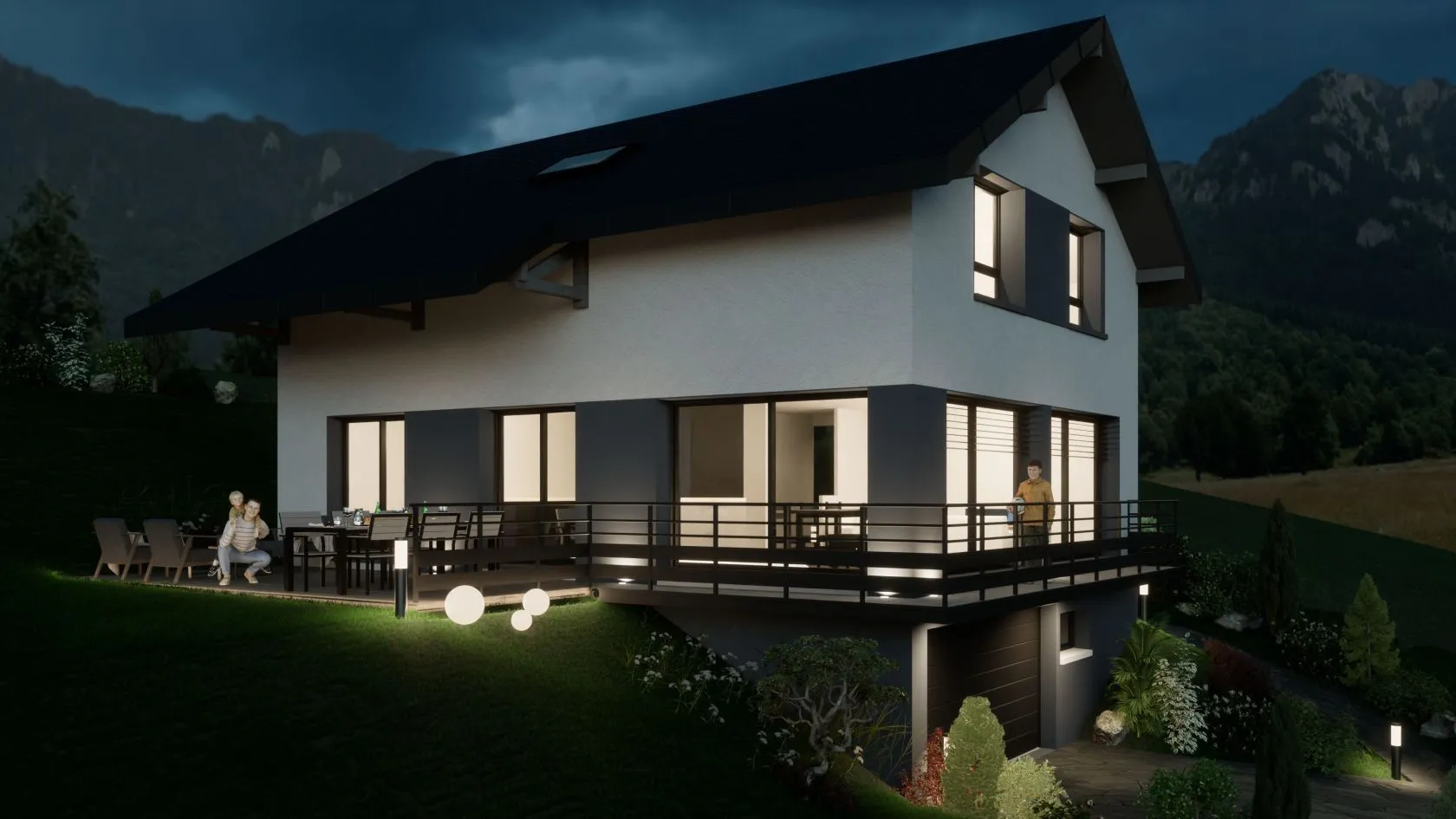 Maison neuve 110 m² à Frangy (74270)