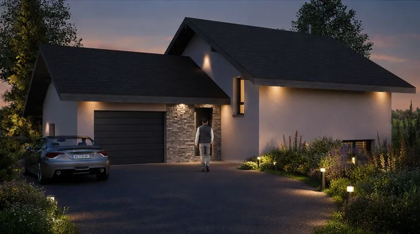 Maison neuve 120 m² à Saint-Martin-Bellevue (74370)