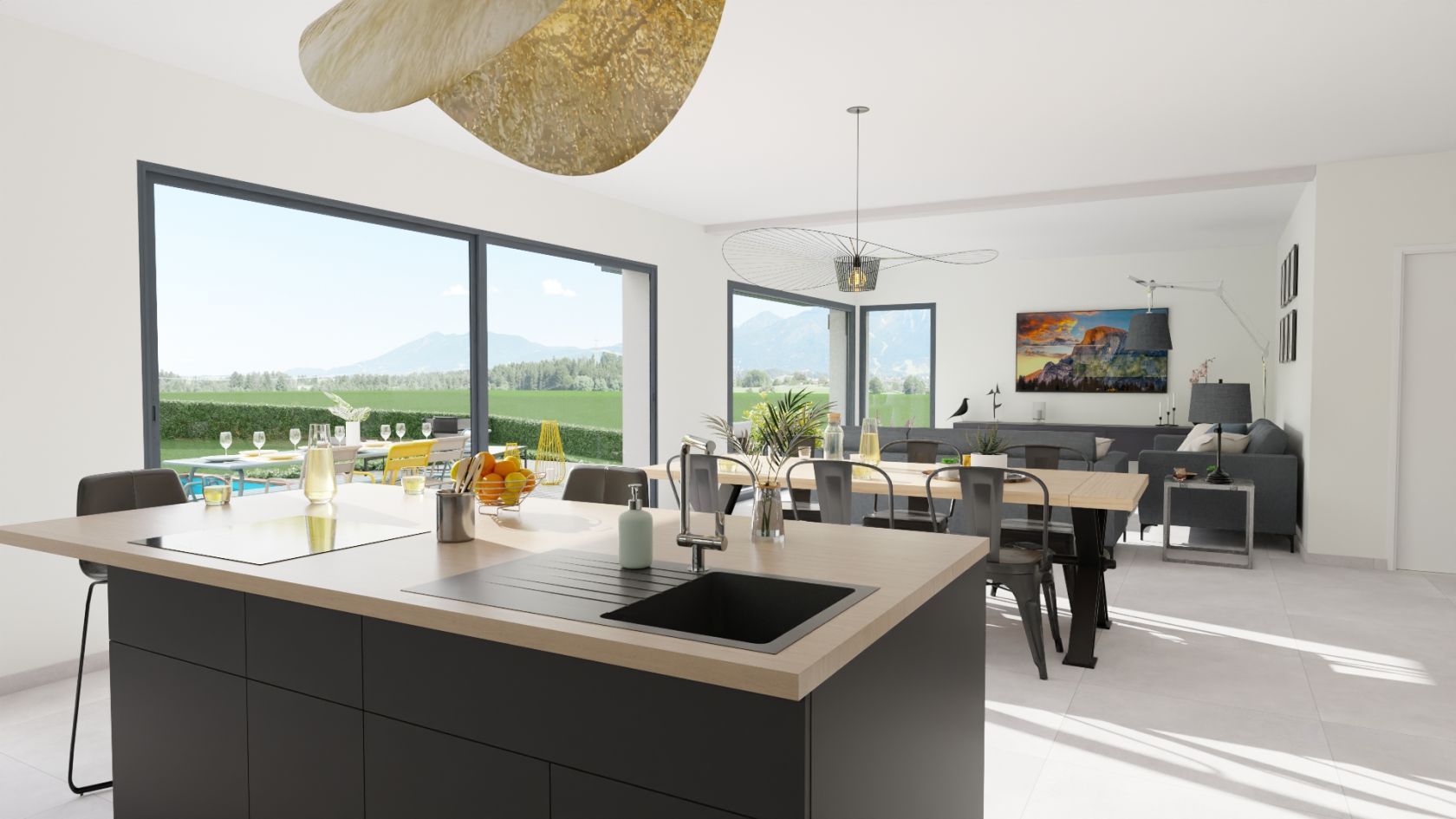 Maison neuve 133 m² à Collonges-sous-Salève (74160)