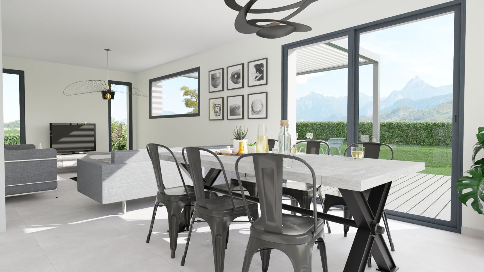 Maison neuve 133 m² à Collonges-sous-Salève (74160)