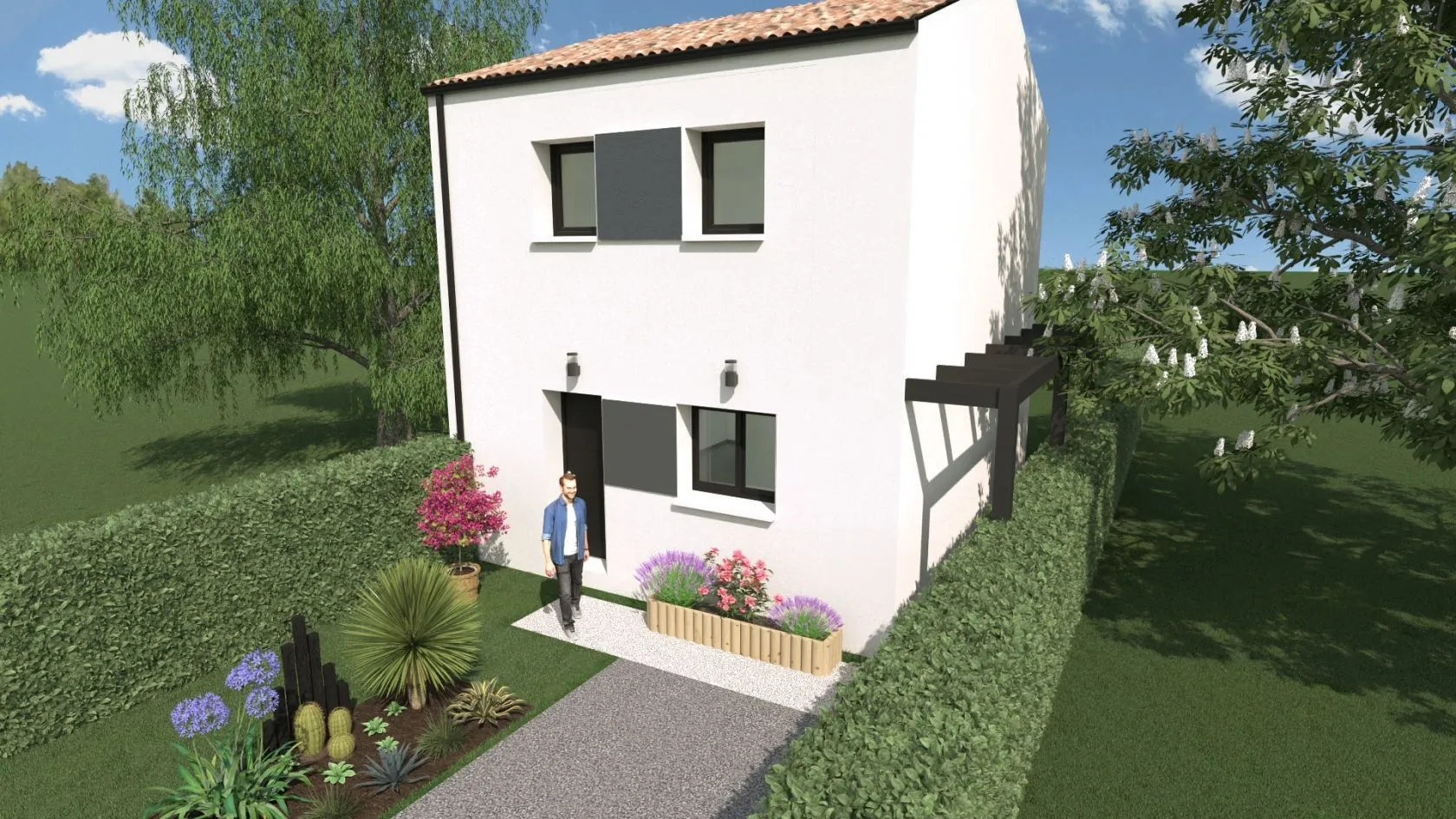 Maison neuve 60 m² à Rouans (44640)