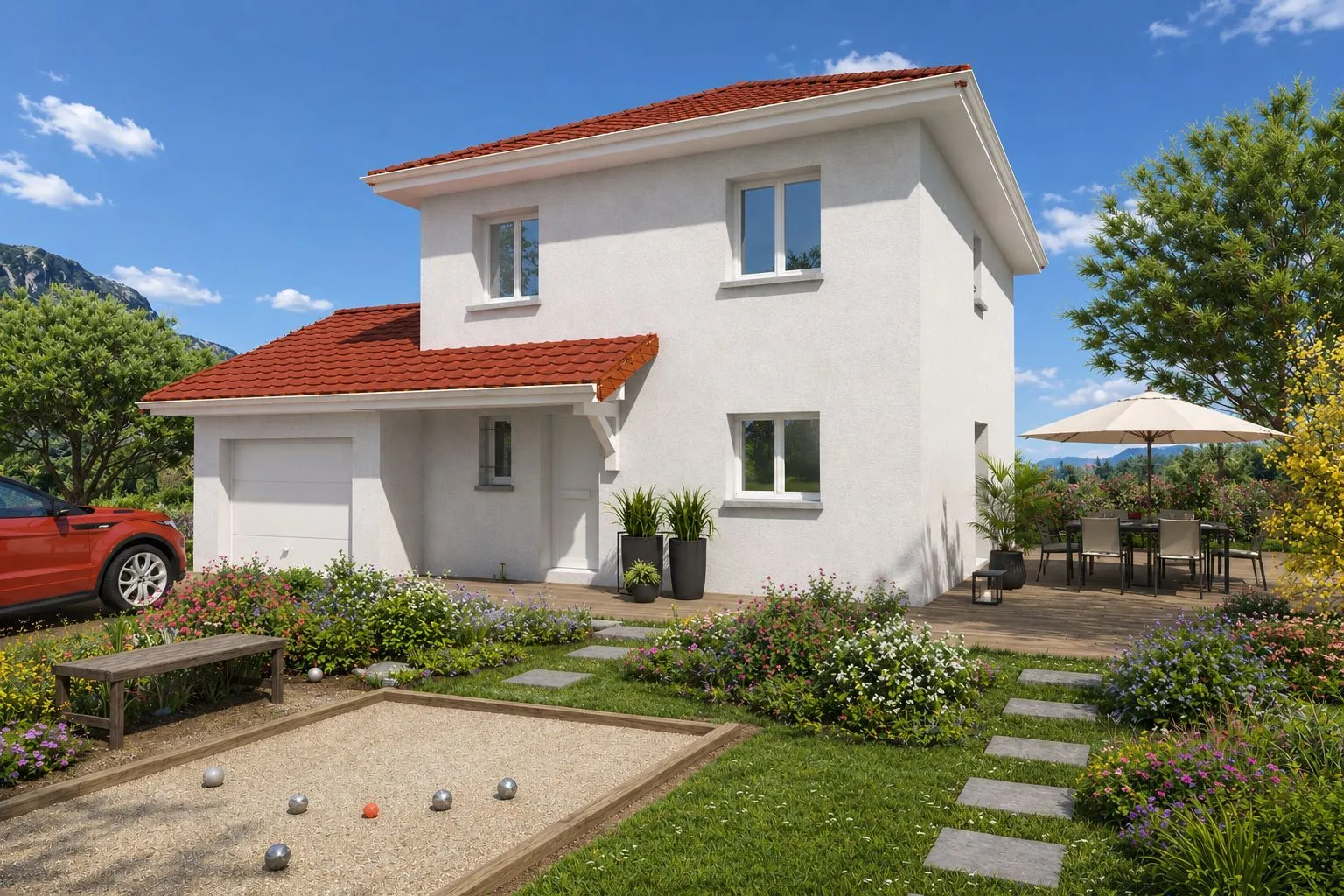 Maison neuve 100 m² à Tullins (38210)