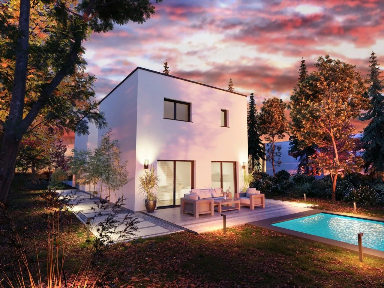Maison neuve 117 m² à Hébécourt (80680)