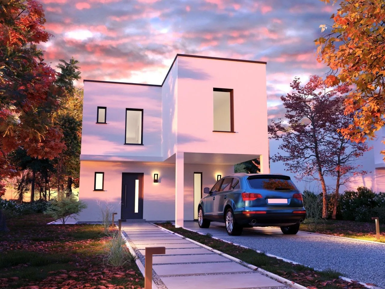 Maison neuve 117 m² à Hébécourt (80680)