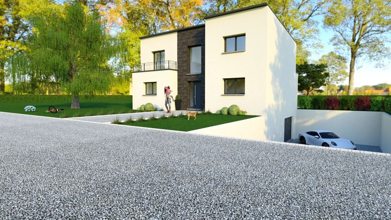 Maison neuve 127 m² à Thézy-Glimont (80110)