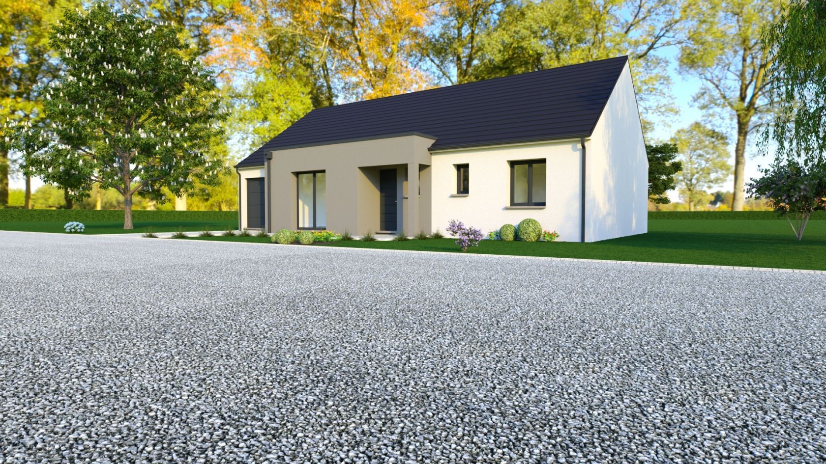 Maison neuve 96 m² à Ailly-sur-Somme (80470)