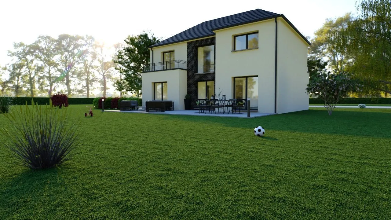 Maison neuve 84 m² à Hangest-en-Santerre (80134)