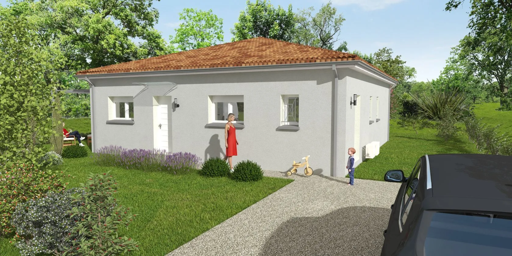 Maison neuve 96 m² à Plaisance-du-Touch (31830)