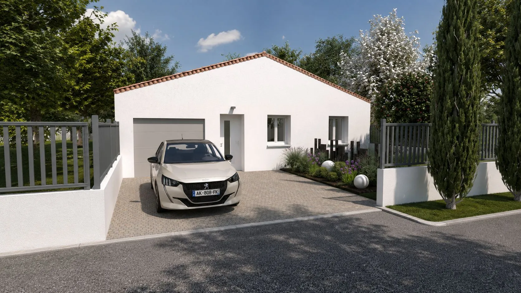 Maison neuve 90 m² à Saint-Jean-de-Liversay (17170)