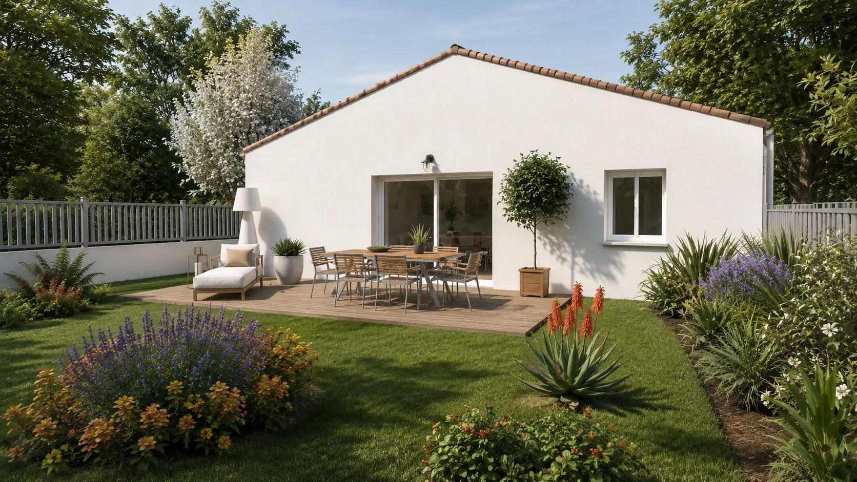 Maison neuve 90 m² à Saint-Jean-de-Liversay (17170)