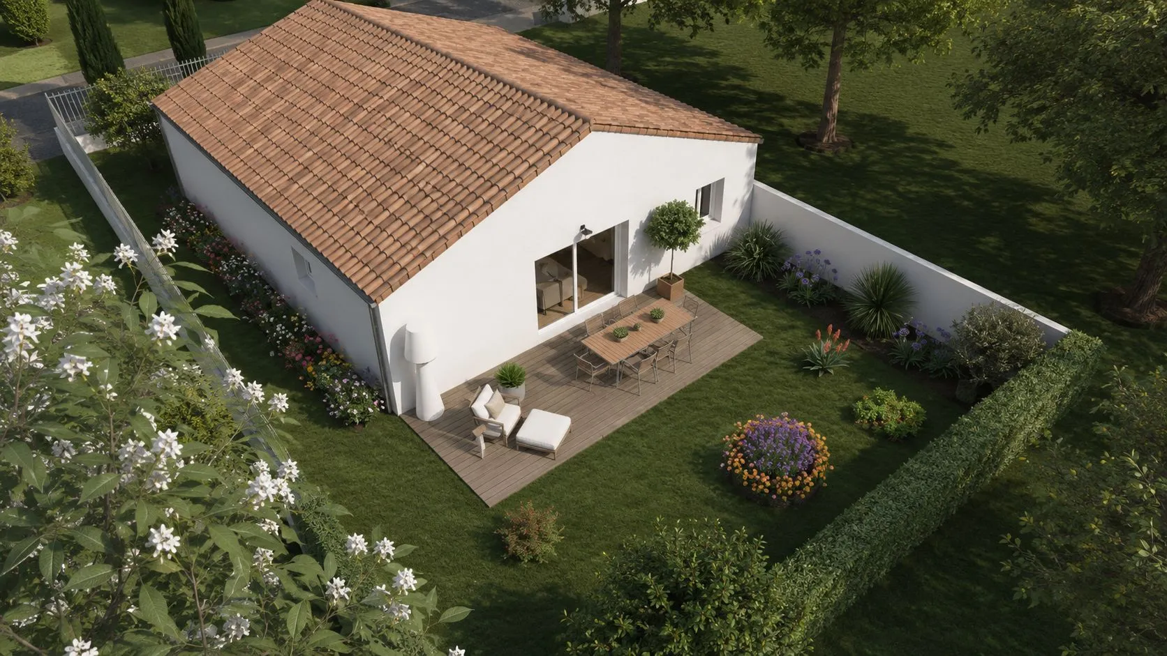 Maison neuve 90 m² à Saint-Jean-de-Liversay (17170)