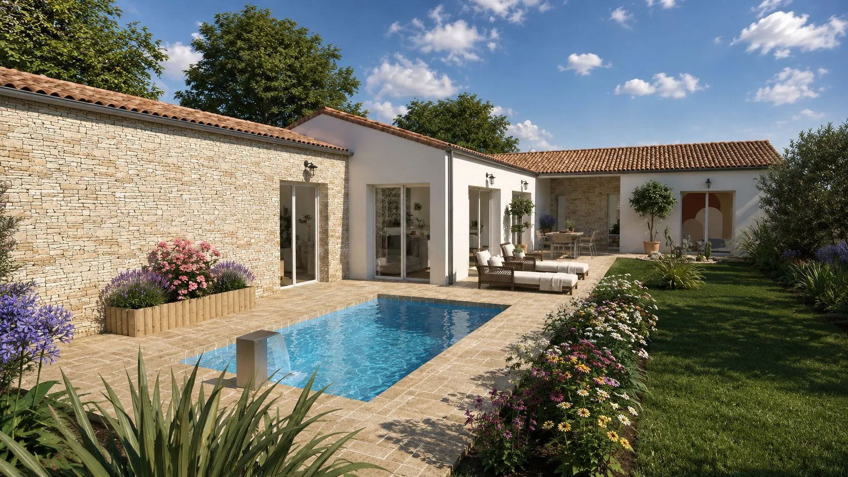 Maison neuve 118 m² à Nieul-sur-Mer (17137)
