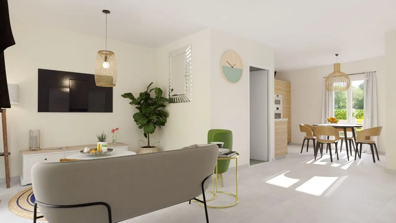 Maison neuve 88 m² à Lanvollon (22290)