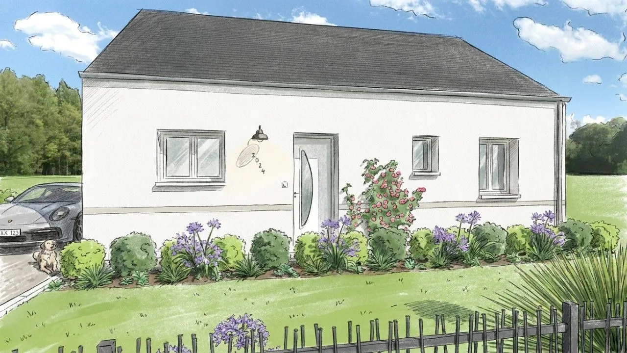Maison neuve 70 m² à Longaulnay (35190)