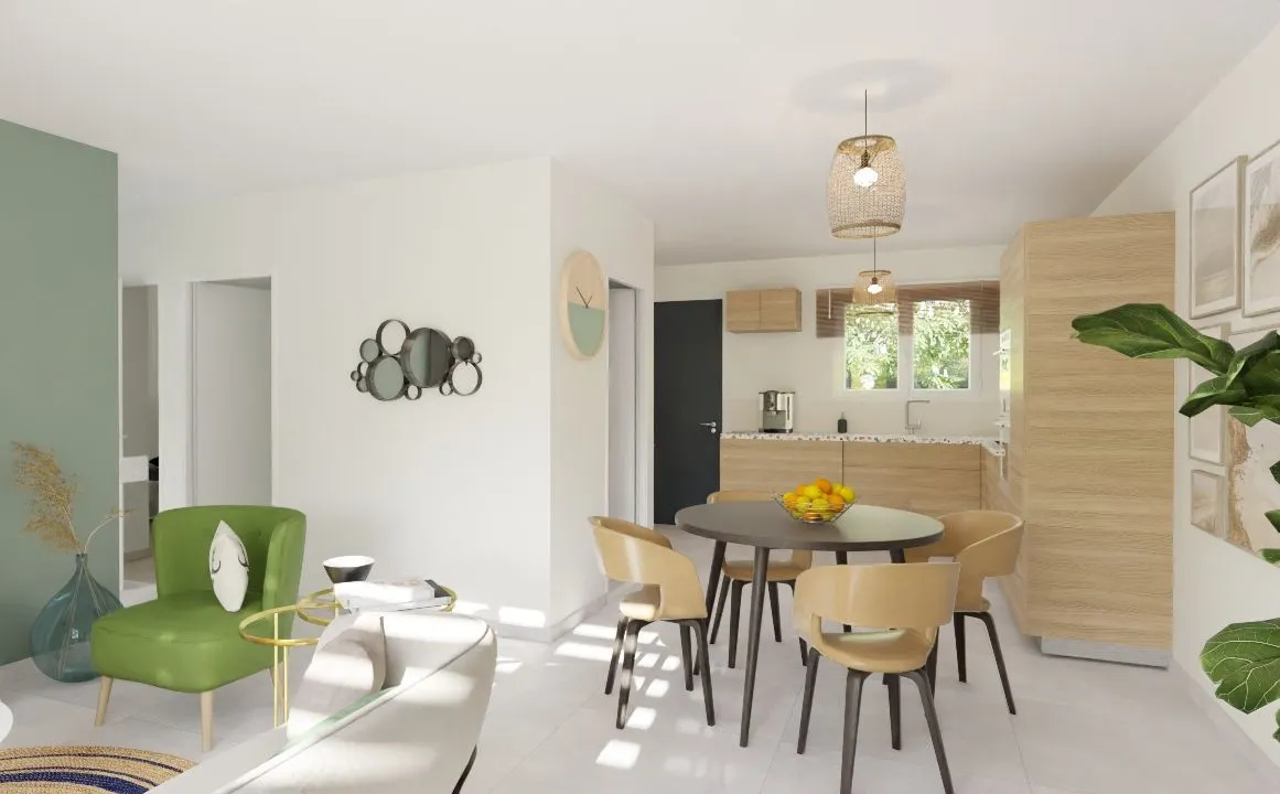 Maison neuve 70 m² à Longaulnay (35190)