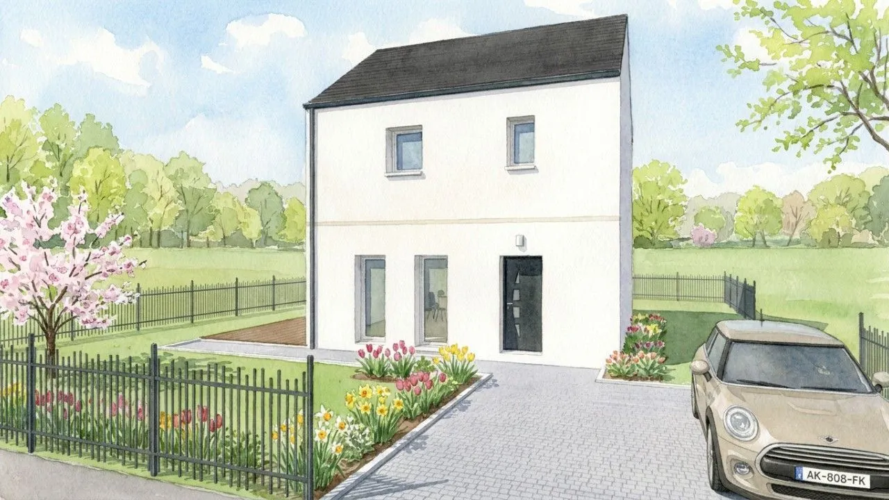 Maison neuve 82 m² à Saint-Nicolas-de-Redon (44460)