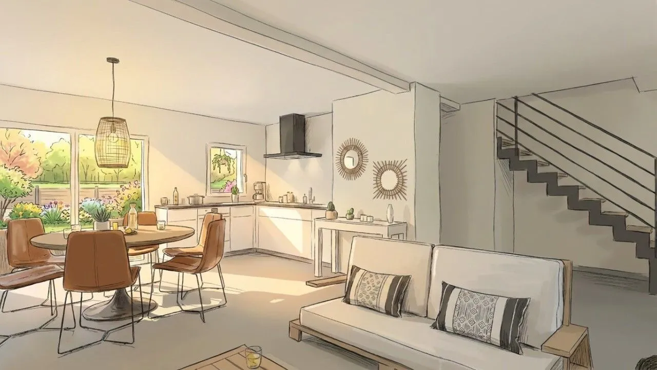 Maison neuve 82 m² à Saint-Nicolas-de-Redon (44460)