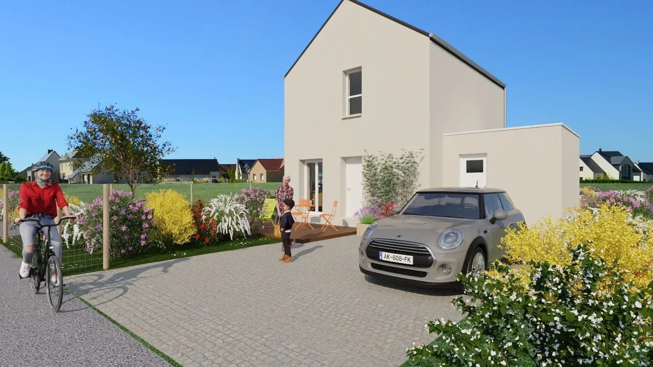 Maison neuve à Cintré