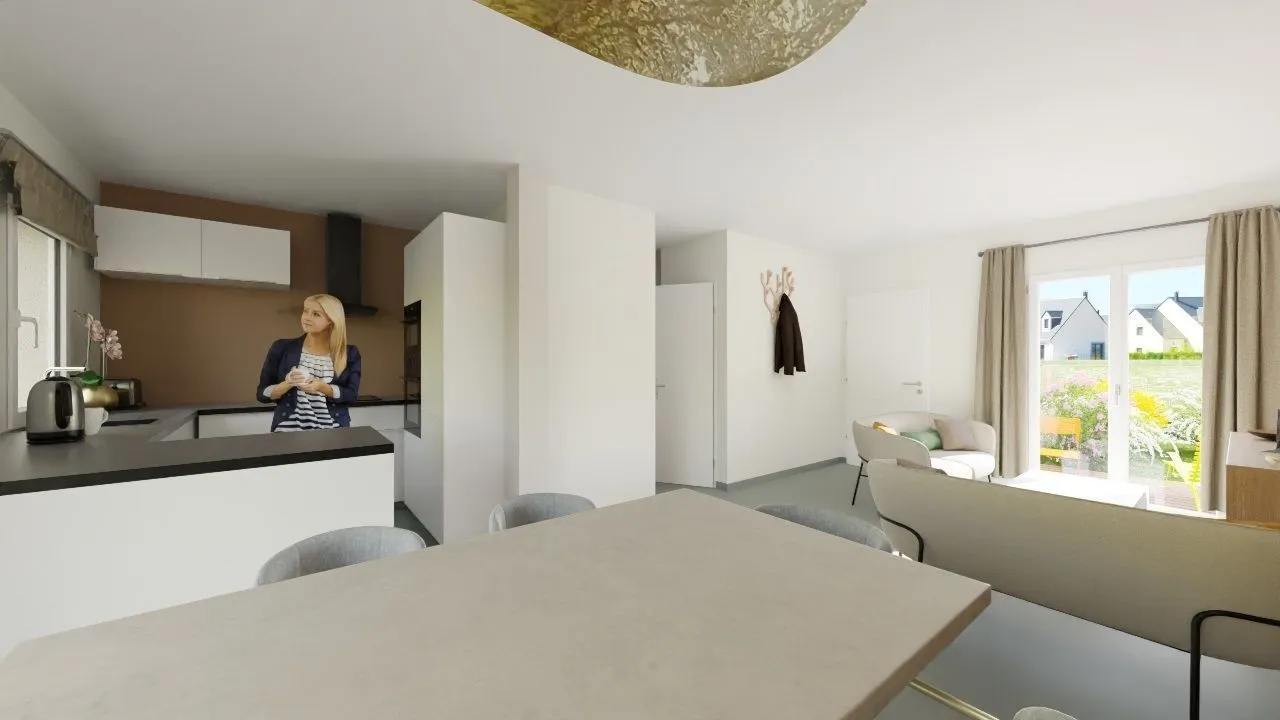 Maison neuve 60 m² à Montreuil-sur-Ille (35440)