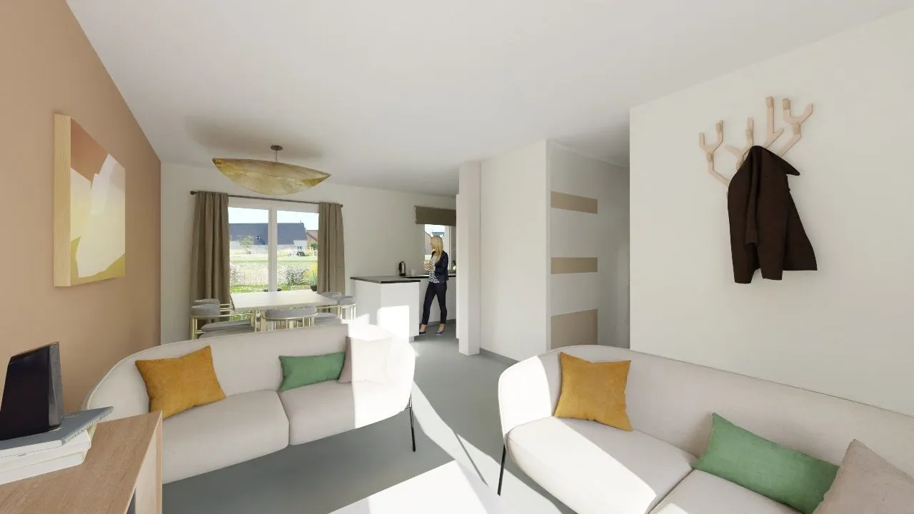 Maison neuve 60 m² à Montreuil-sur-Ille (35440)