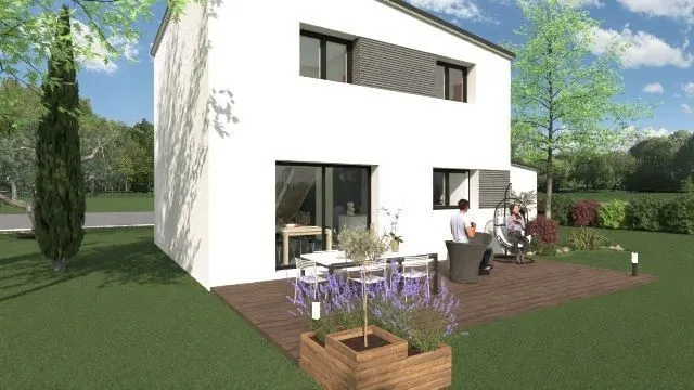 Maison neuve 102 m² à Crevin (35320)