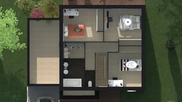 Maison neuve 102 m² à Crevin (35320)
