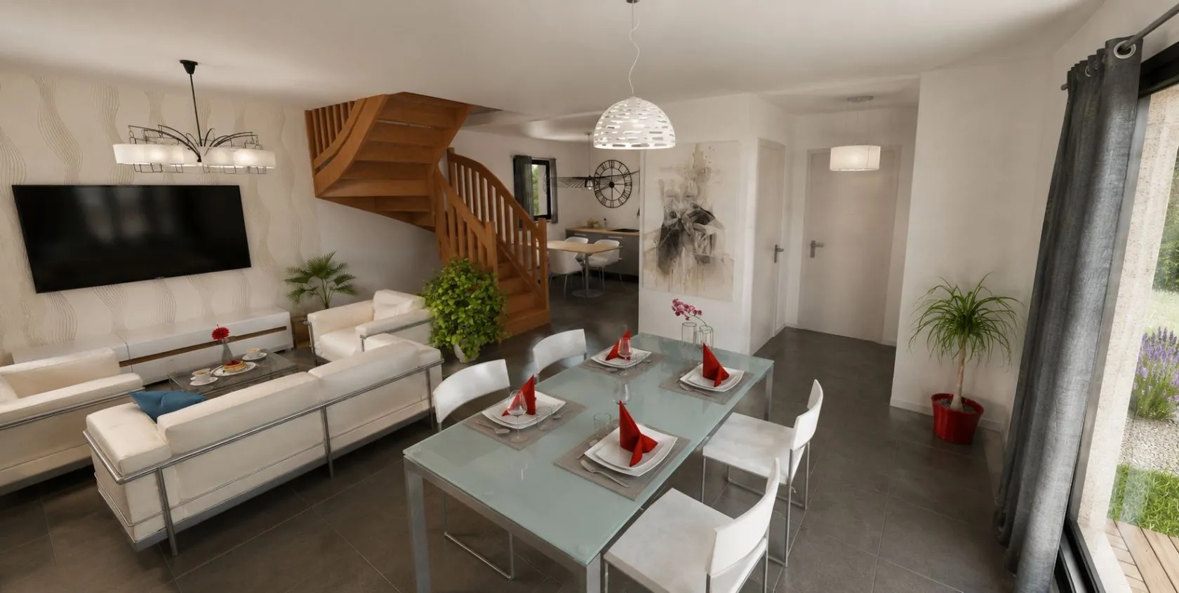 Maison neuve 92 m² à Goven (35580)