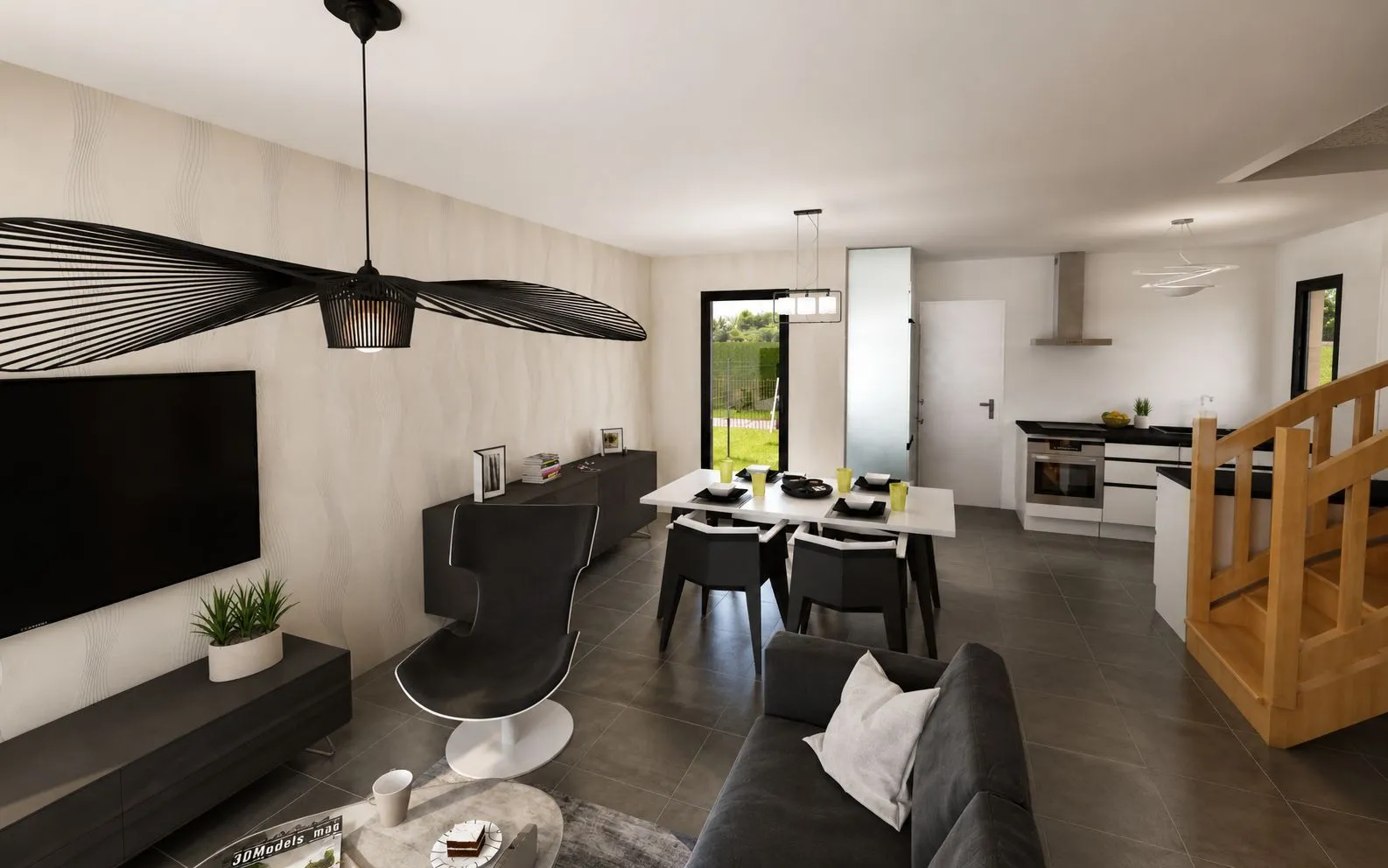 Maison neuve 92 m² à Bourgbarré (35230)