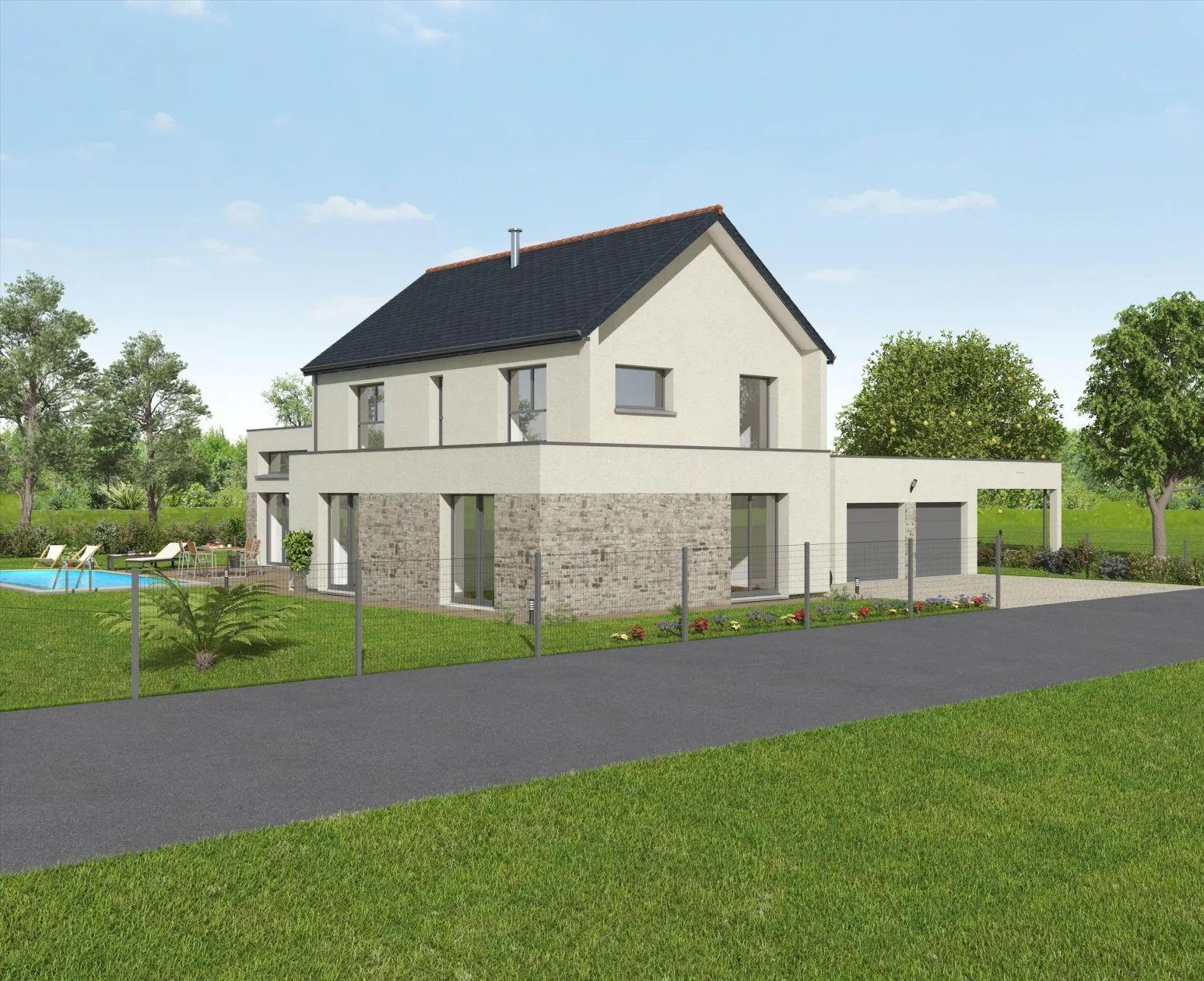 Maison neuve 205 m² à Saint-Briac-sur-Mer (35800)
