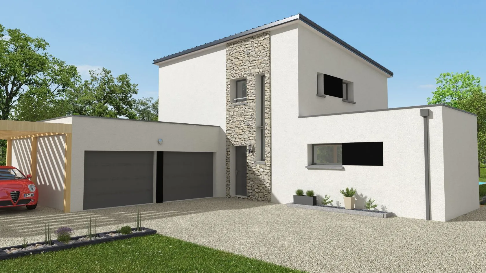 Maison neuve 144 m² à Hirel (35120)