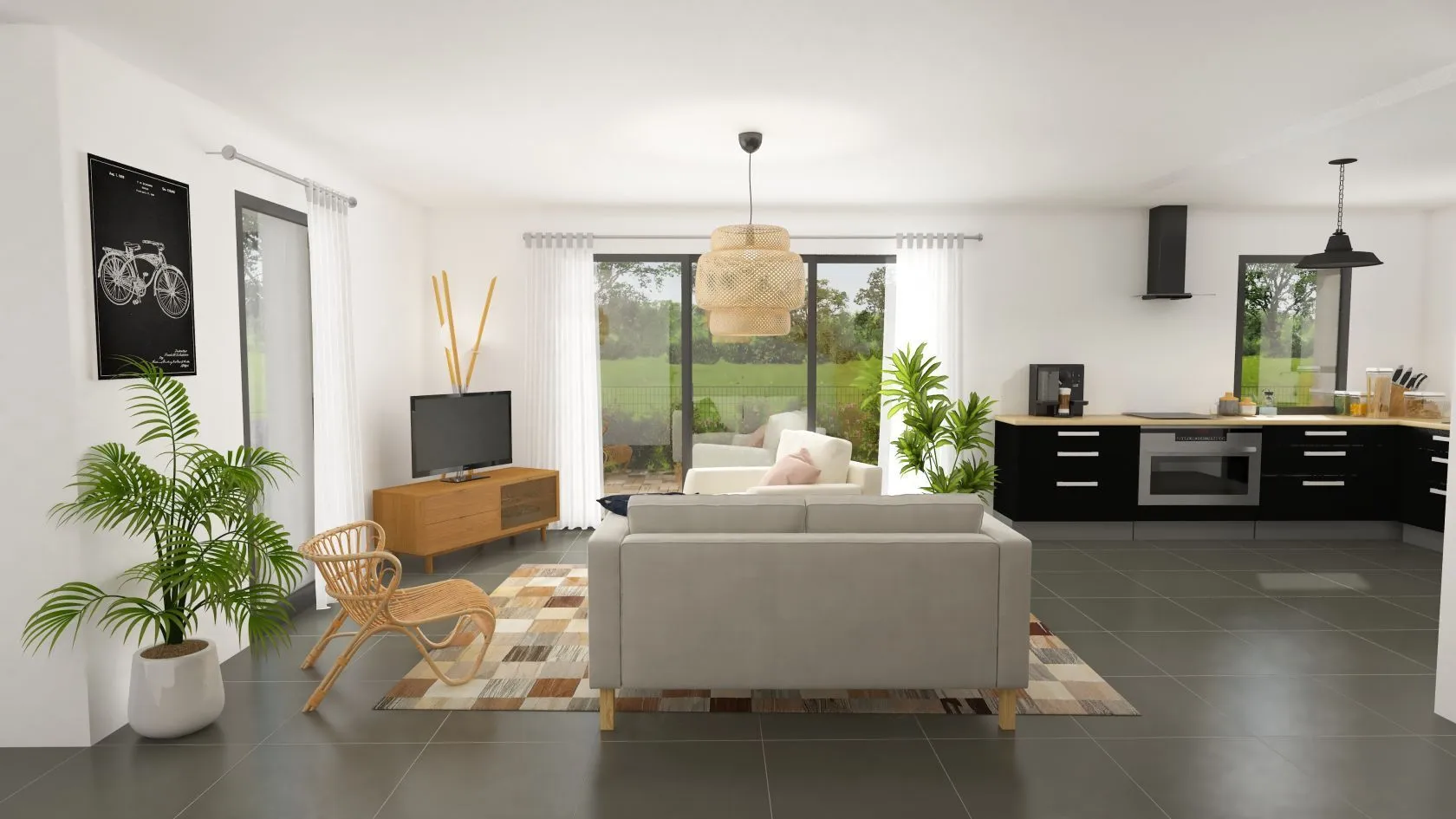 Maison neuve 135 m² au Tronchet (35540)