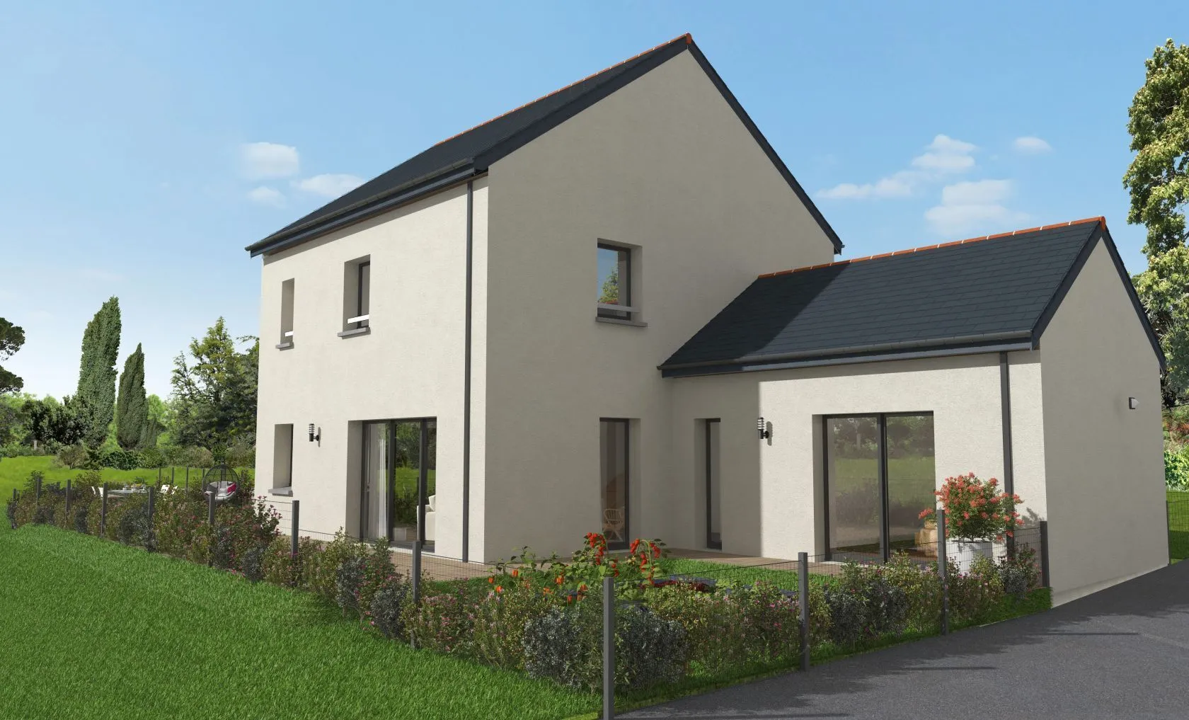 Maison neuve 135 m² au Tronchet (35540)