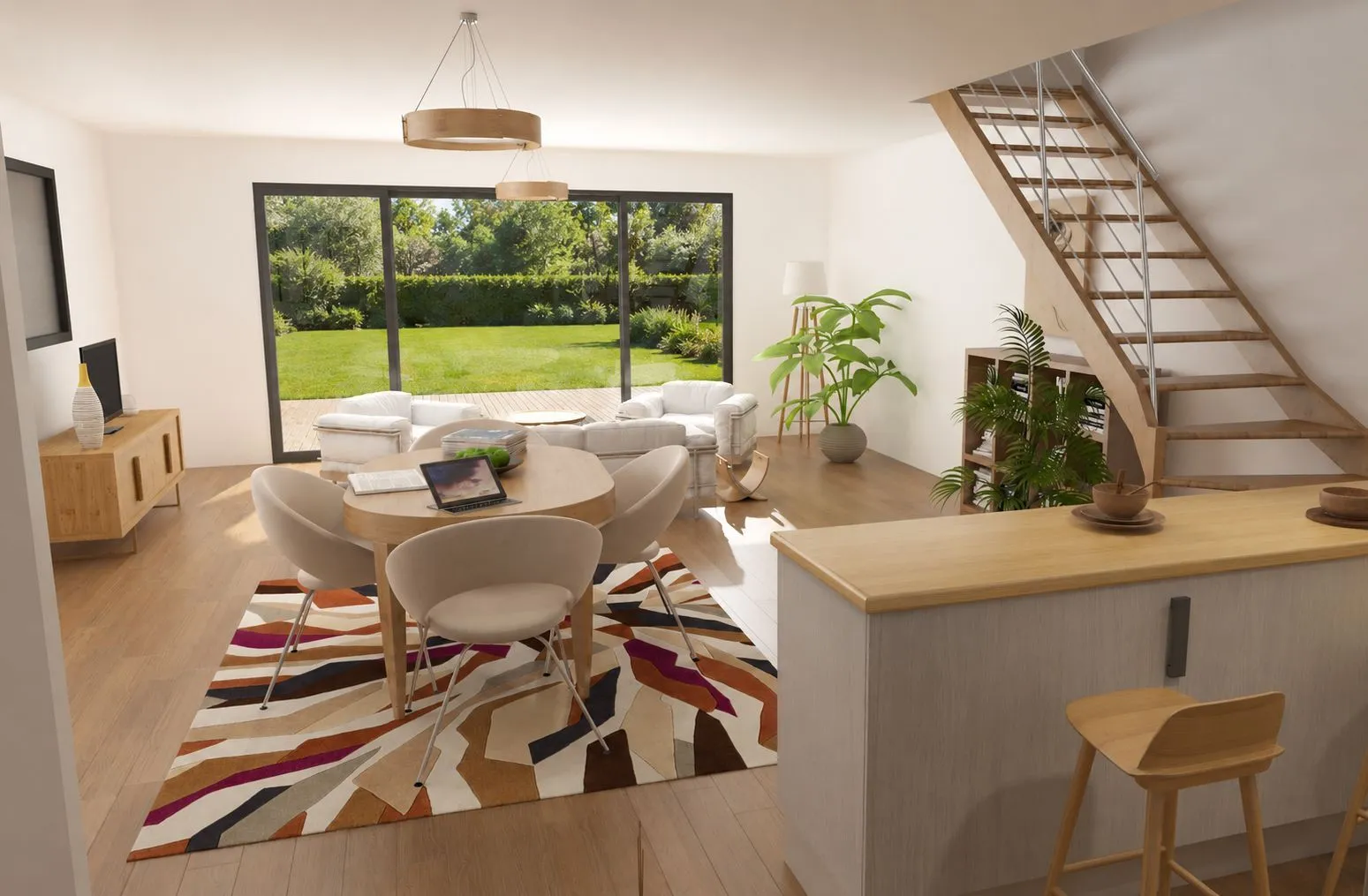 Maison neuve 135 m² à Marzan (56130)