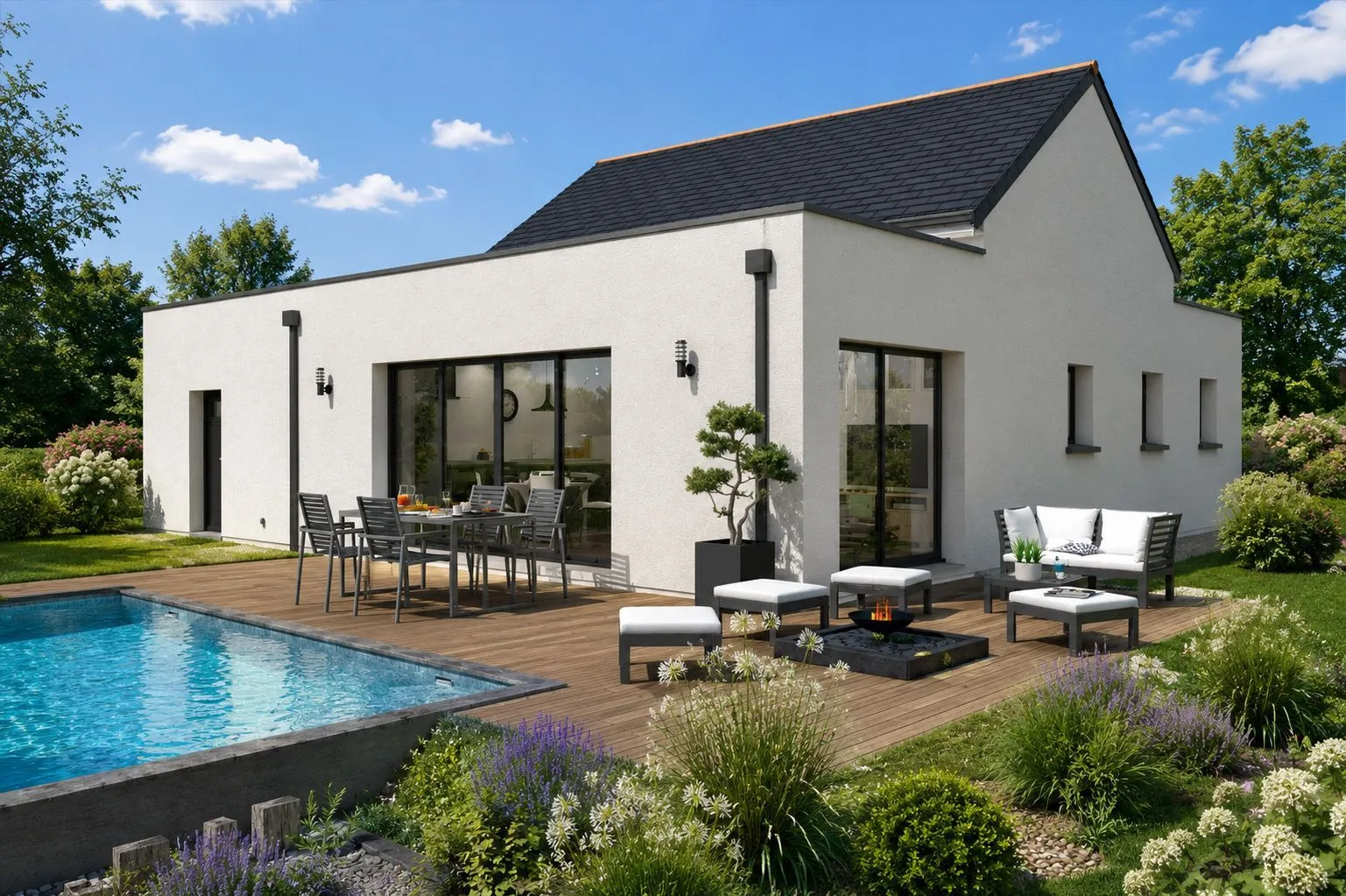 Maison neuve 90 m² à Briec (29510)