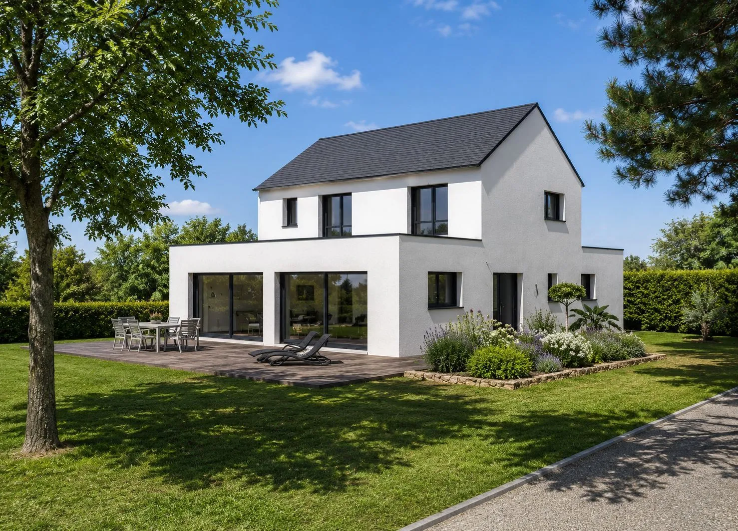 Maison neuve 128 m² à Monterblanc (56250)