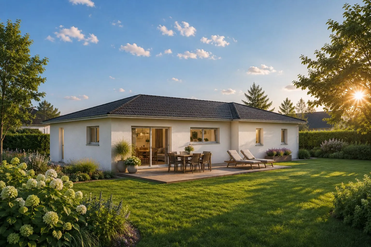 Maison neuve 100 m² à Sainte-Sève (29600)