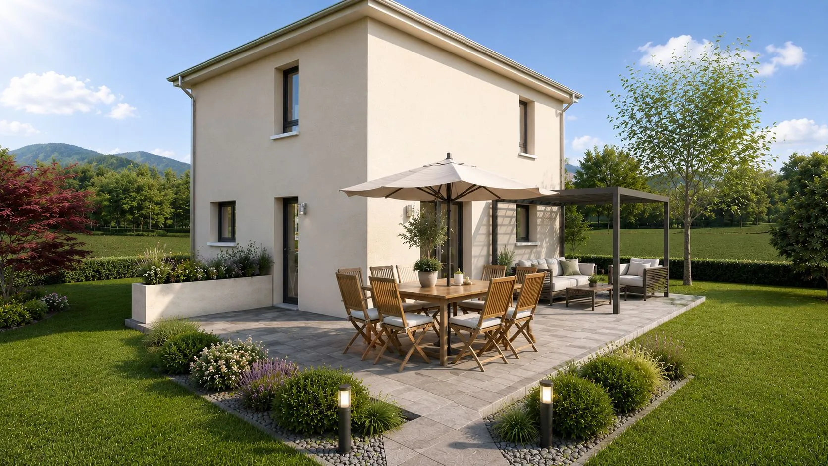 Maison neuve 85 m² à Reiningue (68950)