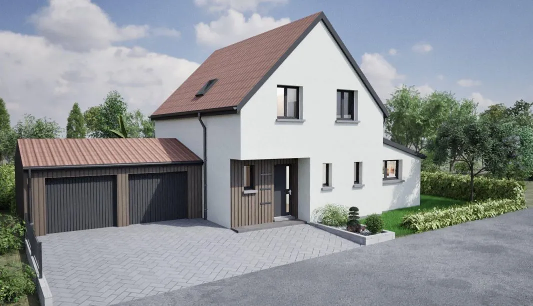 Maison neuve 130 m² à Seltz (67470)