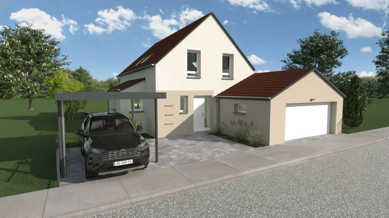 Maison neuve 107 m² à Otterswiller (67700)