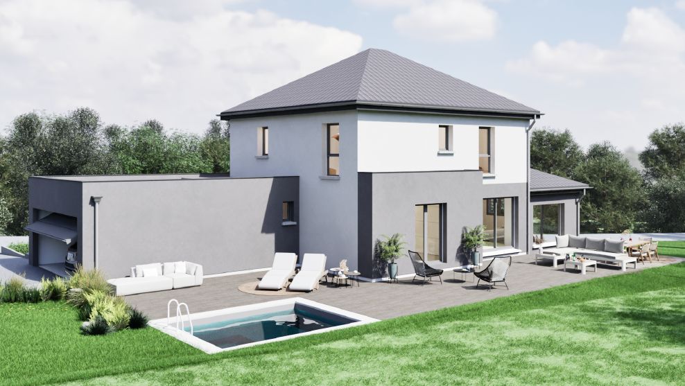 Maison neuve 151 m² à Hagenthal-le-Bas (68220)