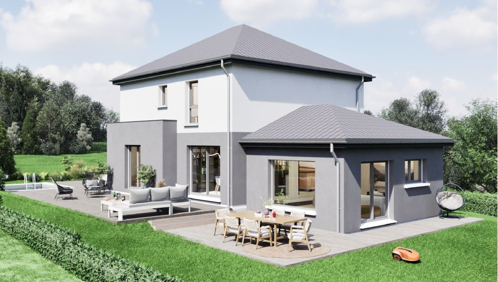 Maison neuve 151 m² à Hagenthal-le-Bas (68220)