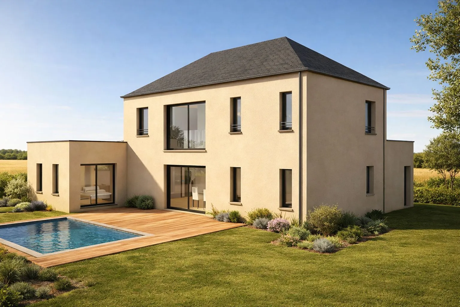 Maison neuve 140 m² à Mûrs-Erigné (49130)
