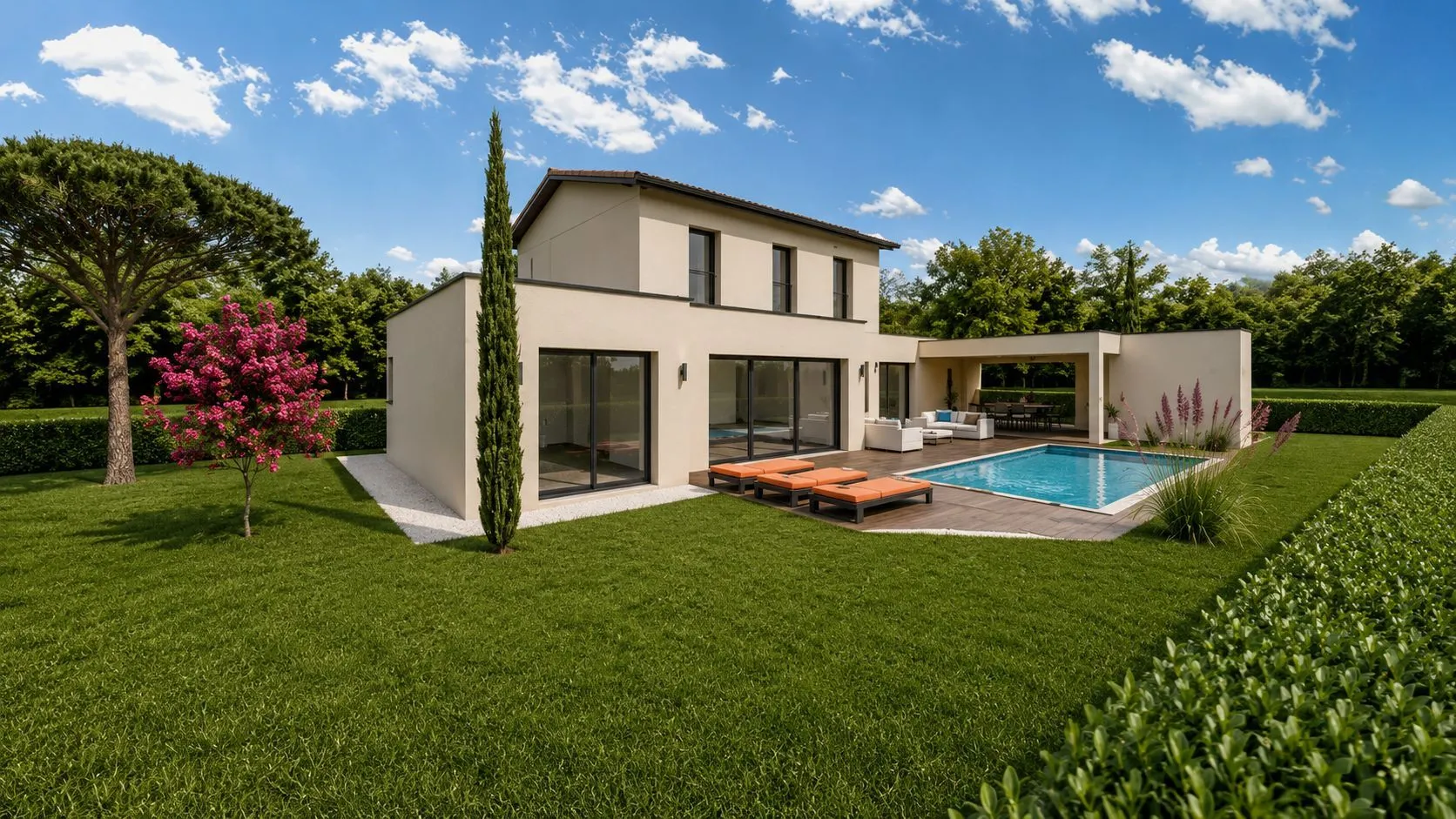 Maison neuve 165 m² à Lissieu (69380)