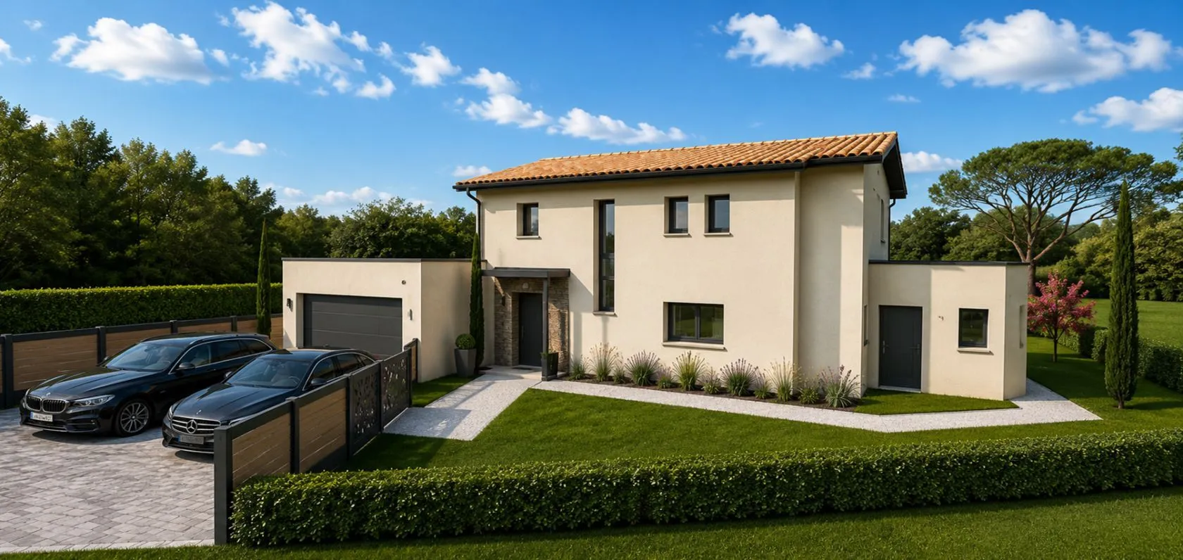 Maison neuve 165 m² à Lissieu (69380)