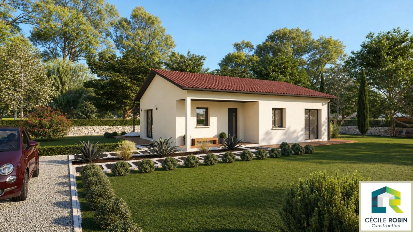 Maison neuve 85 m² à Saint-Martin-le-Chatel (01310)